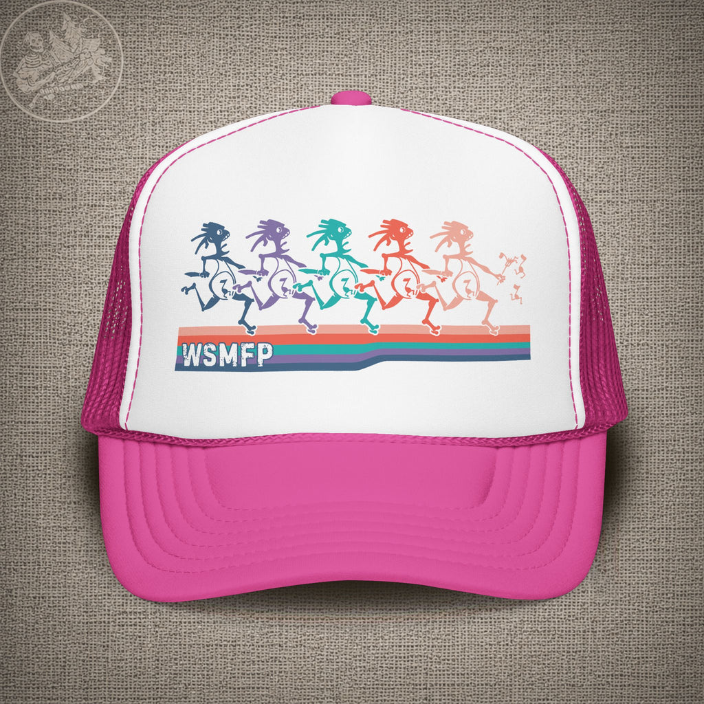 Retro Note Eaters ~ Colorado Version | Widespread Panic Shakedown Lot Style Trucker Hat