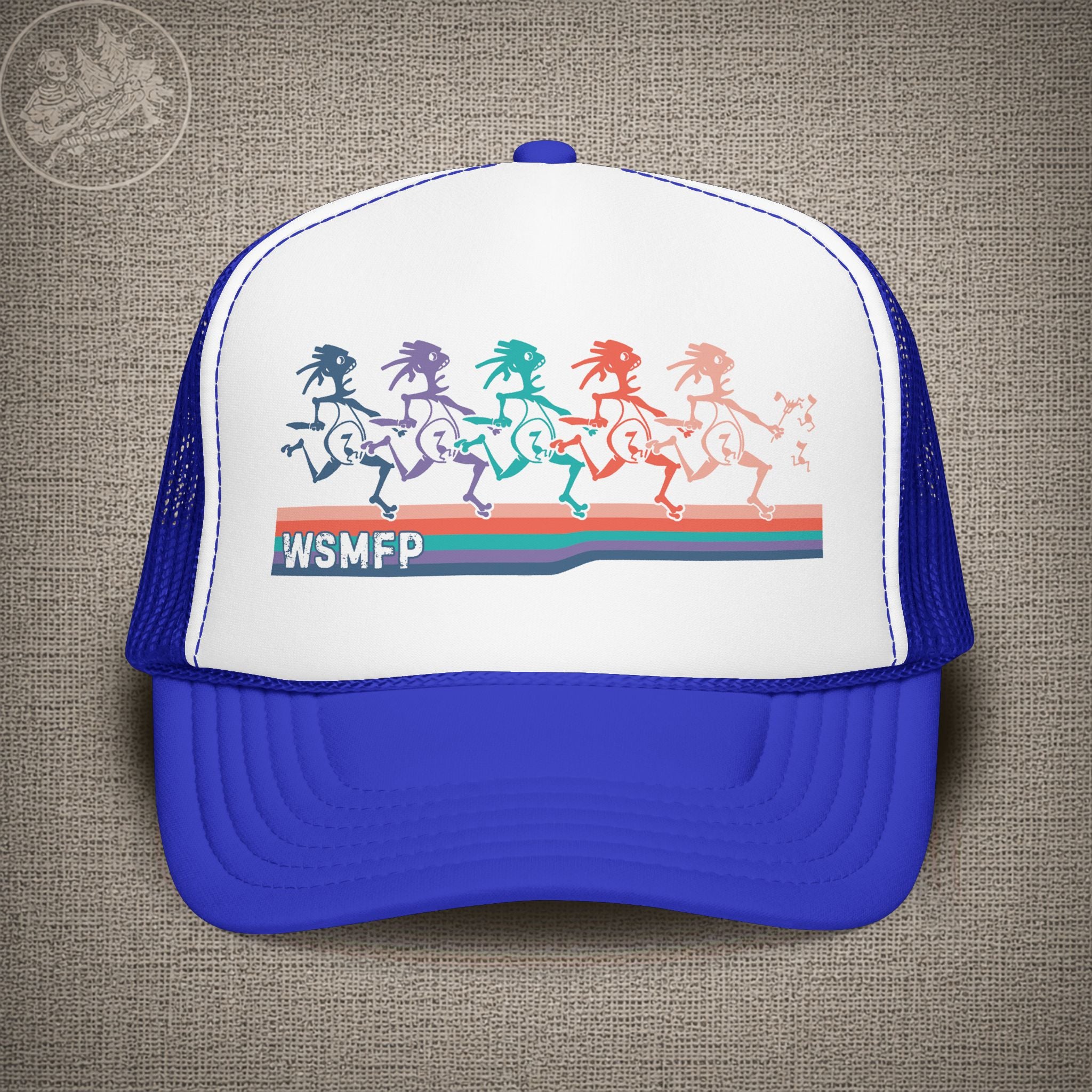 Retro Note Eaters ~ Colorado Version | Widespread Panic Shakedown Lot Style Trucker Hat
