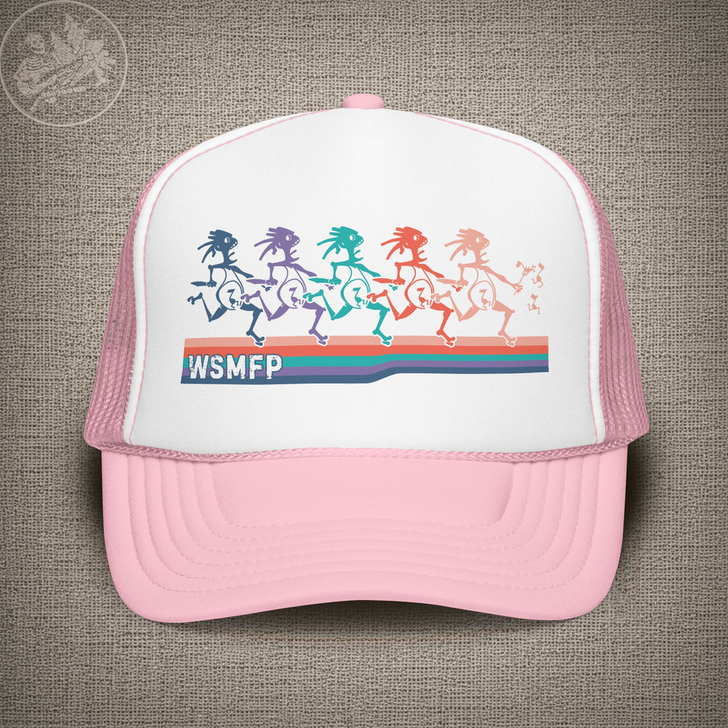 Retro Note Eaters ~ Colorado Version | Widespread Panic Shakedown Lot Style Trucker Hat