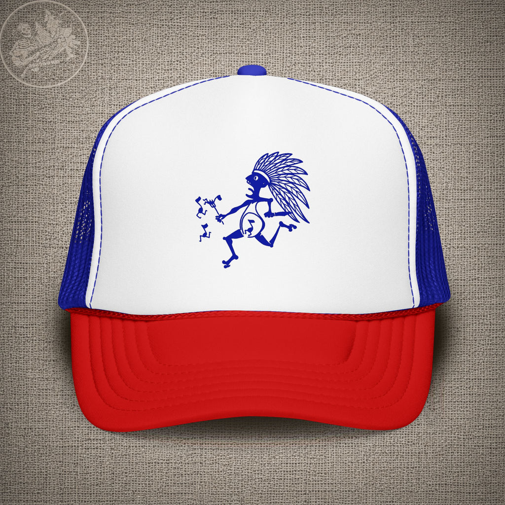 Blue Indian | Widespread Panic Shakedown Lot Style Trucker Hat
