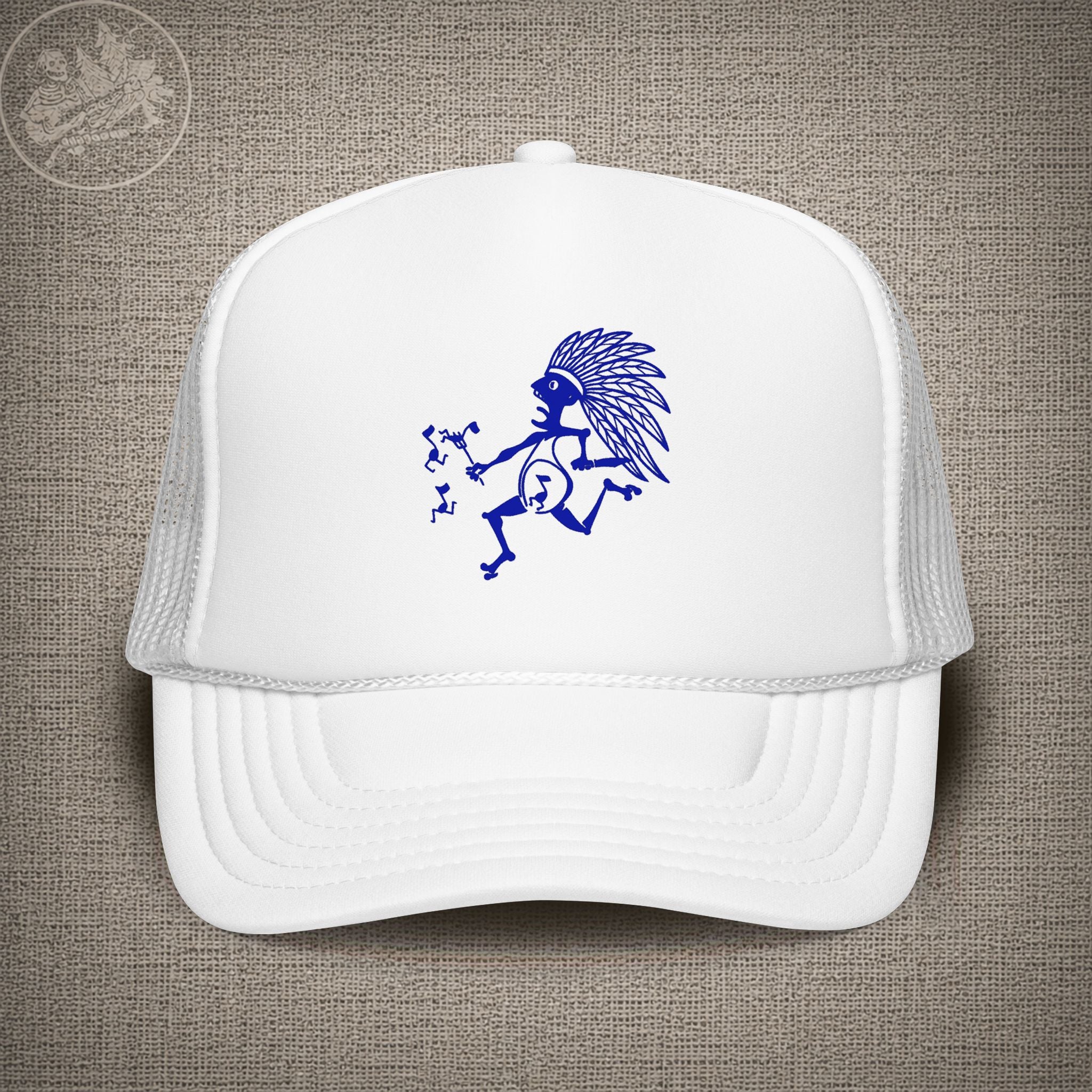 Blue Indian | Widespread Panic Shakedown Lot Style Trucker Hat