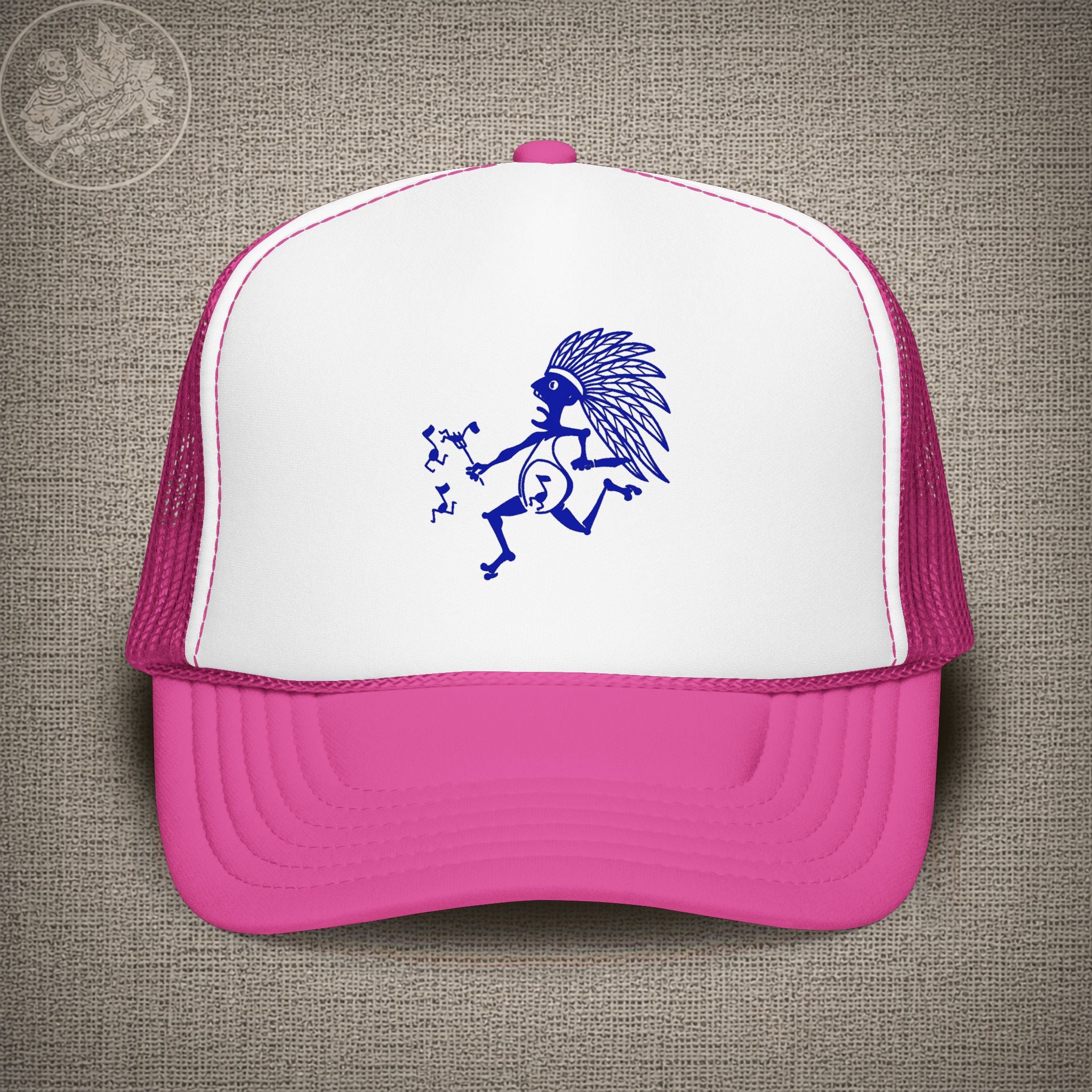 Blue Indian | Widespread Panic Shakedown Lot Style Trucker Hat