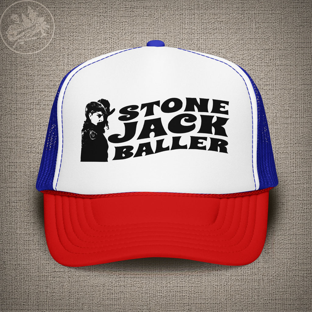Easy Wind Pigpen | Stone Jack Baller | Grateful Dead Shakedown Lot Style Trucker Hat