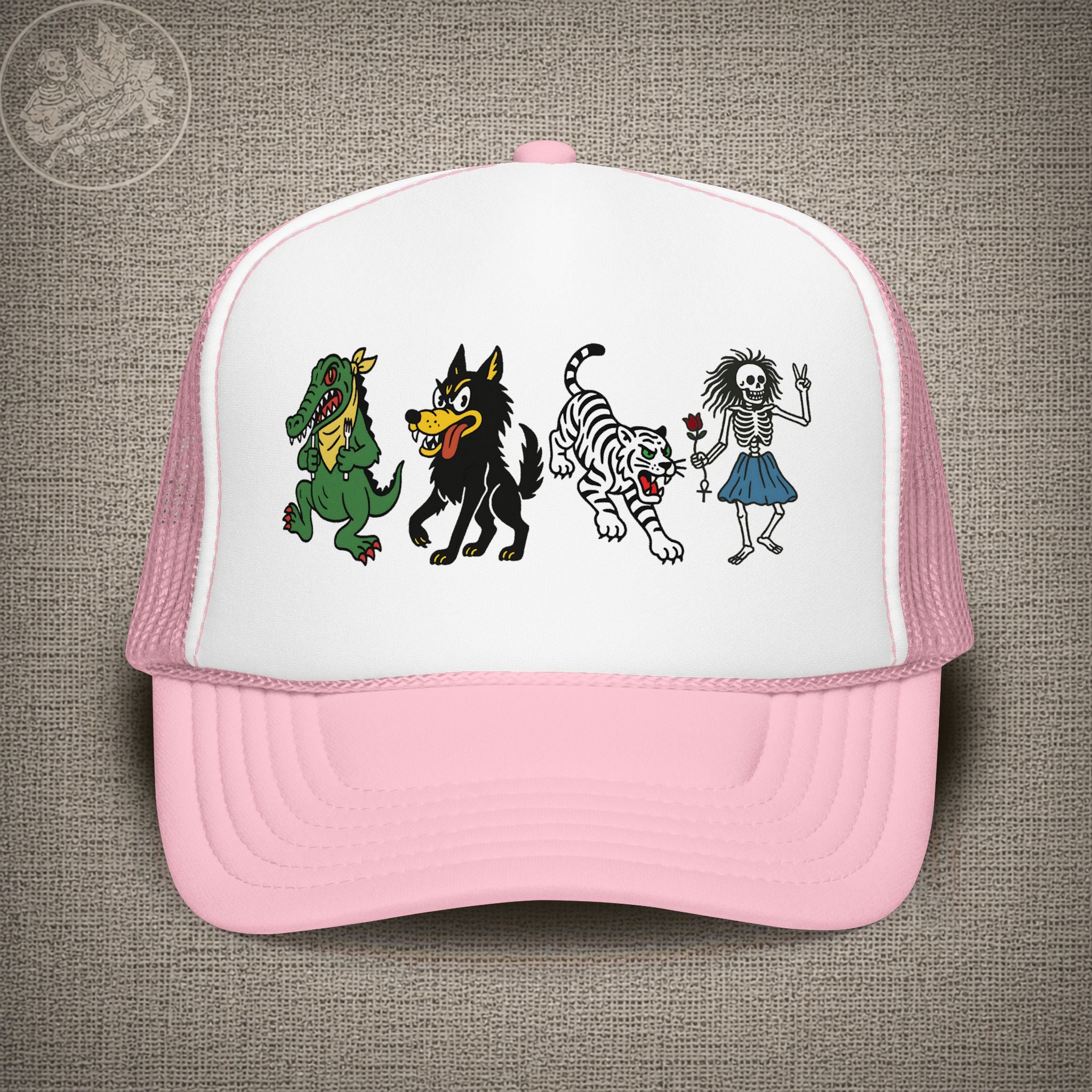 Jerry Garcia's Guitars | JGB & Grateful Dead Shakedown Lot Style Trucker Hat