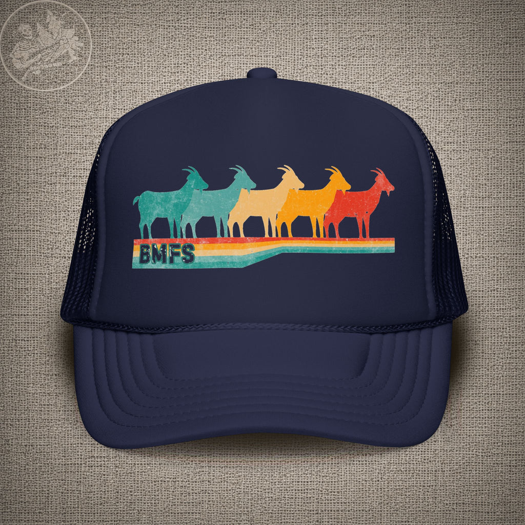 BMFS Retro Goats | Billy Strings Shakedown Lot Style Trucker Hat
