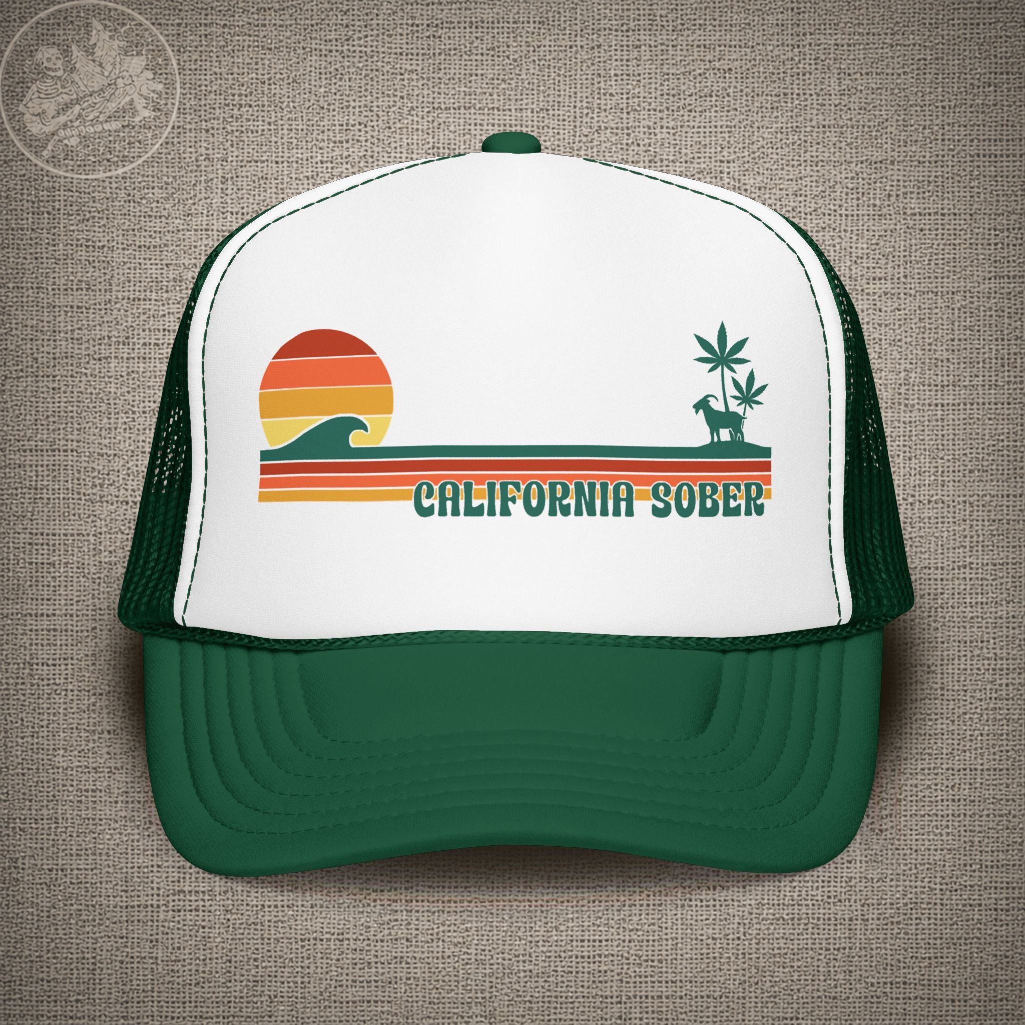 California Sober | Billy Strings Shakedown Lot Style Trucker Hat