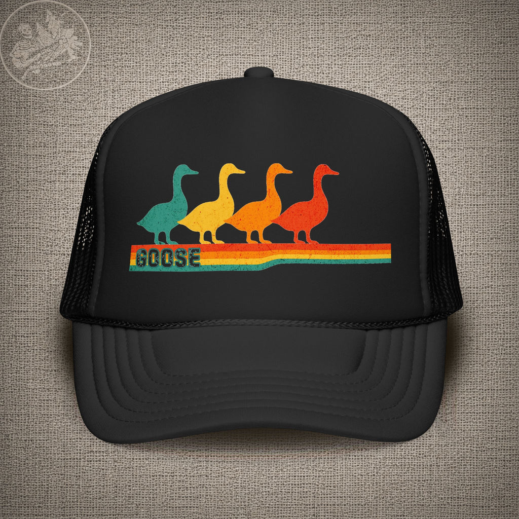 Retro Geese | Goose Shakedown Lot Style Trucker Hat
