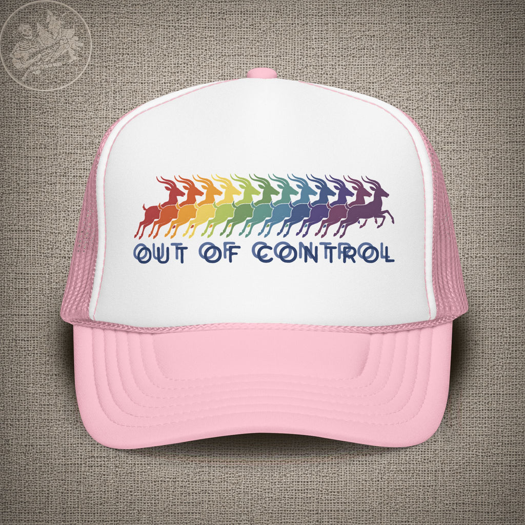 Run Like an Antelope | Phish Inspired Shakedown Lot Style Trucker Hat