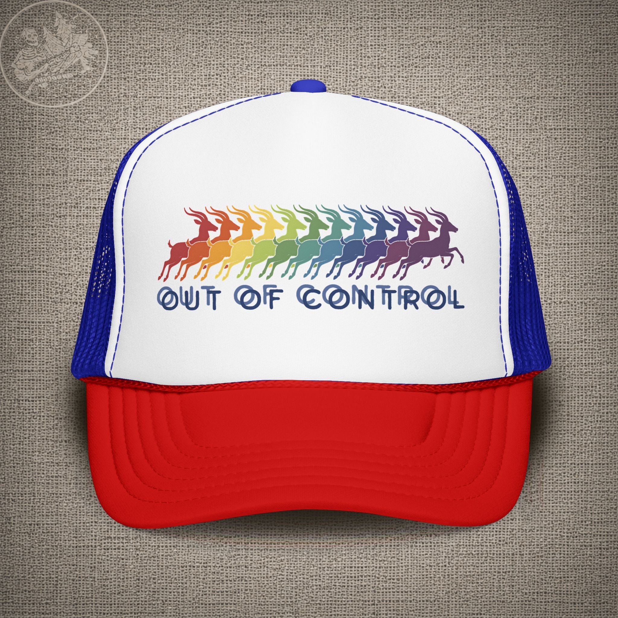 Run Like an Antelope | Phish Inspired Shakedown Lot Style Trucker Hat