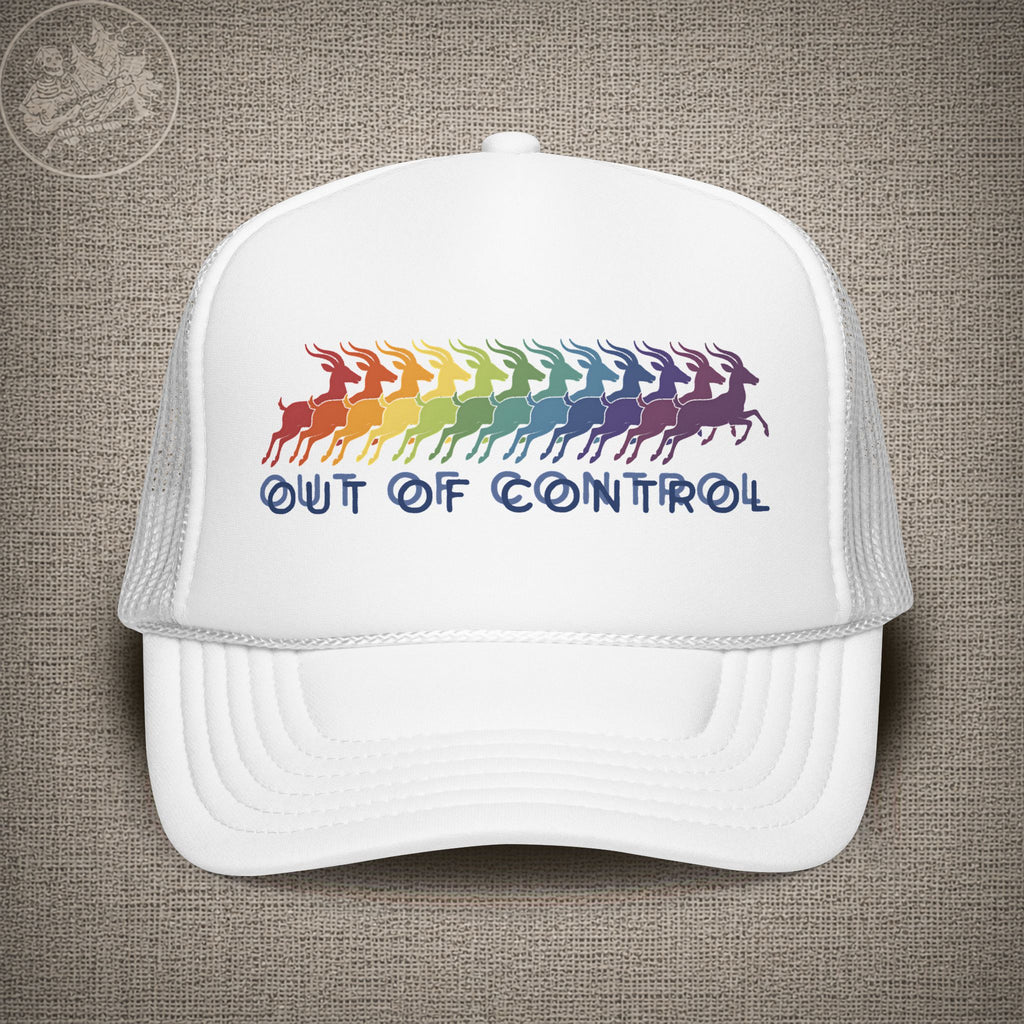 Run Like an Antelope | Phish Inspired Shakedown Lot Style Trucker Hat