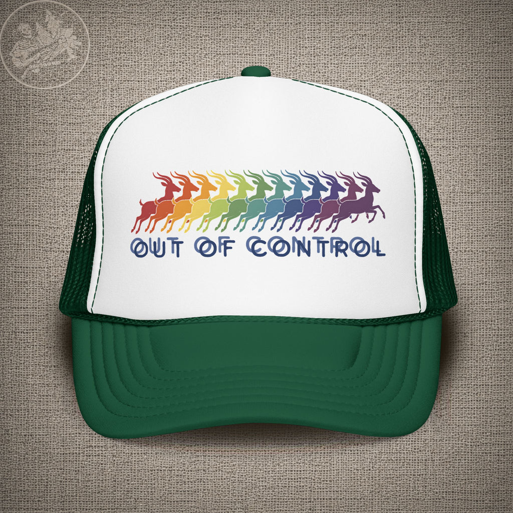 Run Like an Antelope | Phish Inspired Shakedown Lot Style Trucker Hat