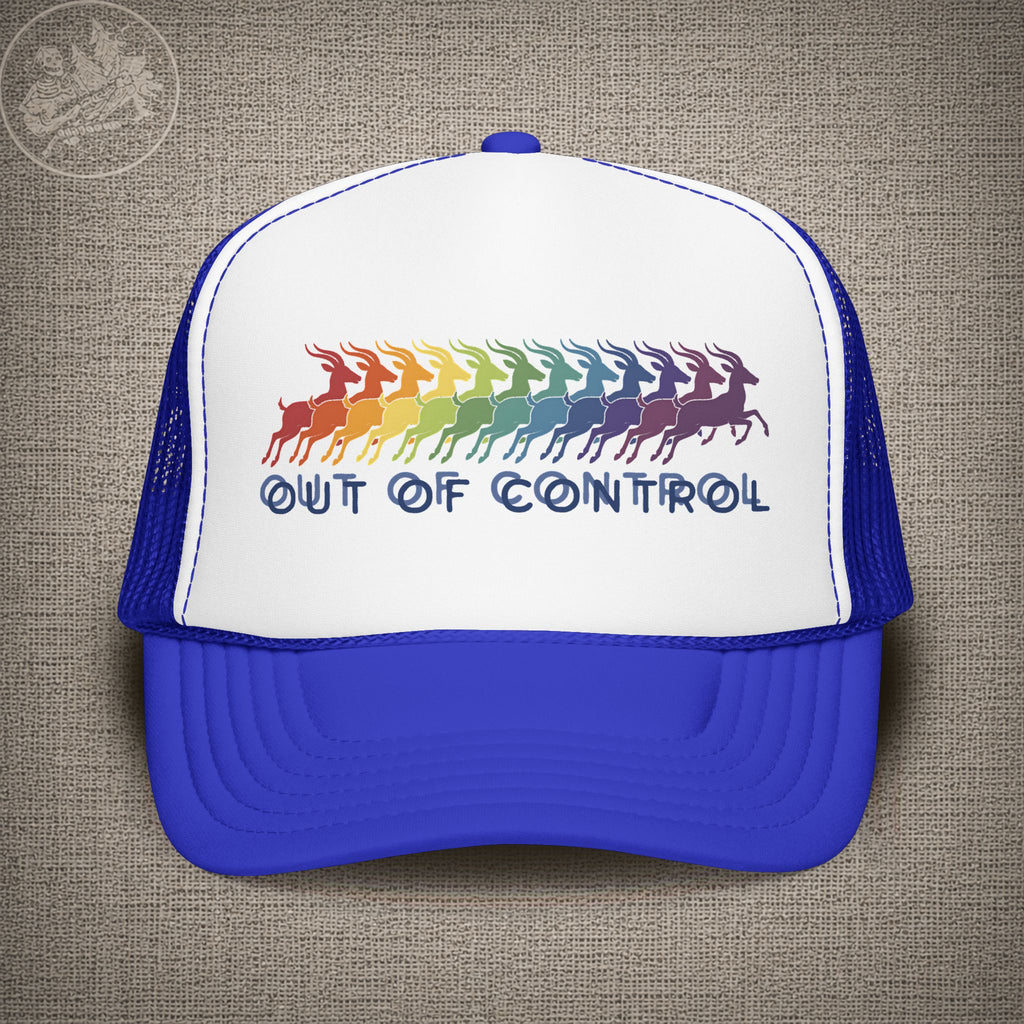 Run Like an Antelope | Phish Inspired Shakedown Lot Style Trucker Hat