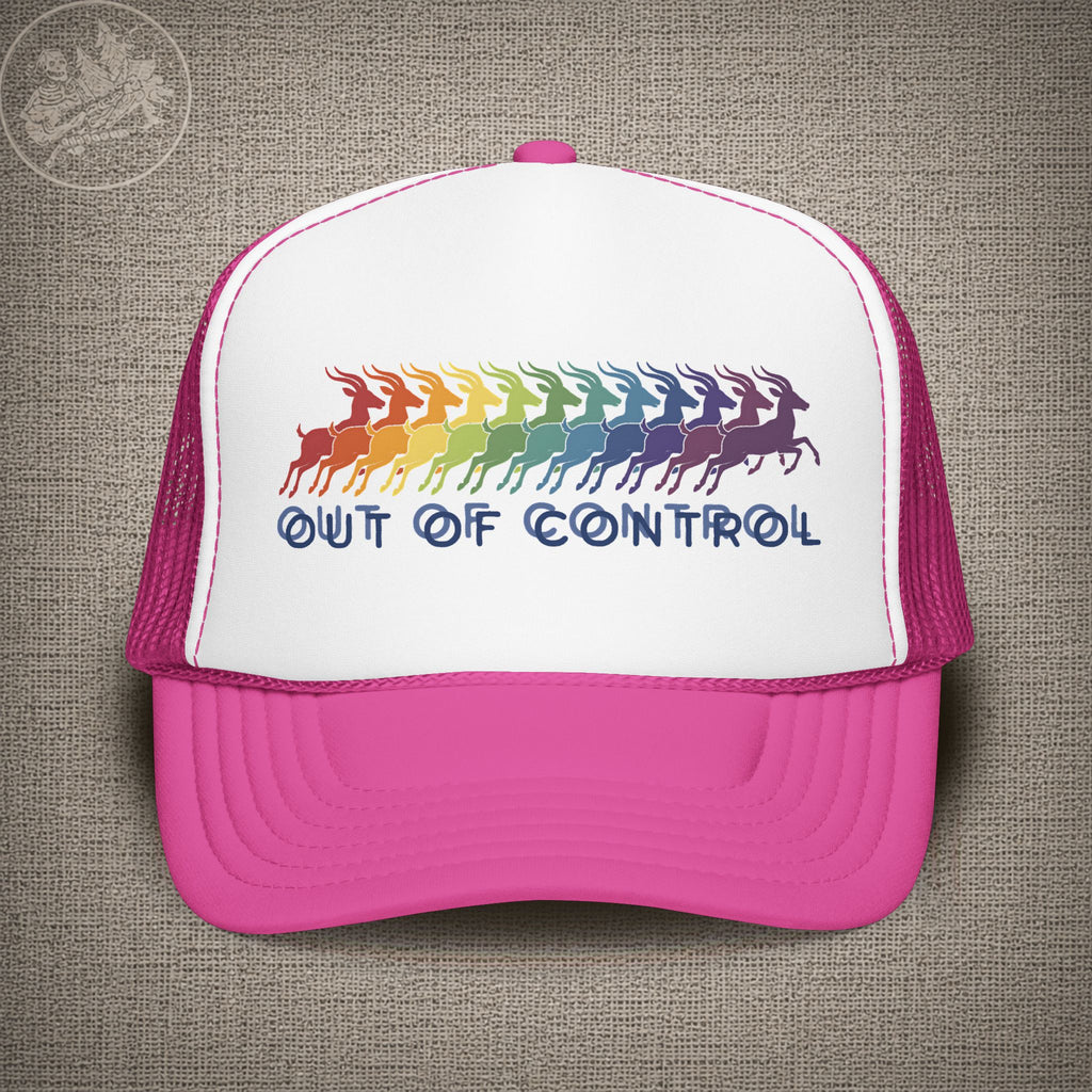 Run Like an Antelope | Phish Inspired Shakedown Lot Style Trucker Hat