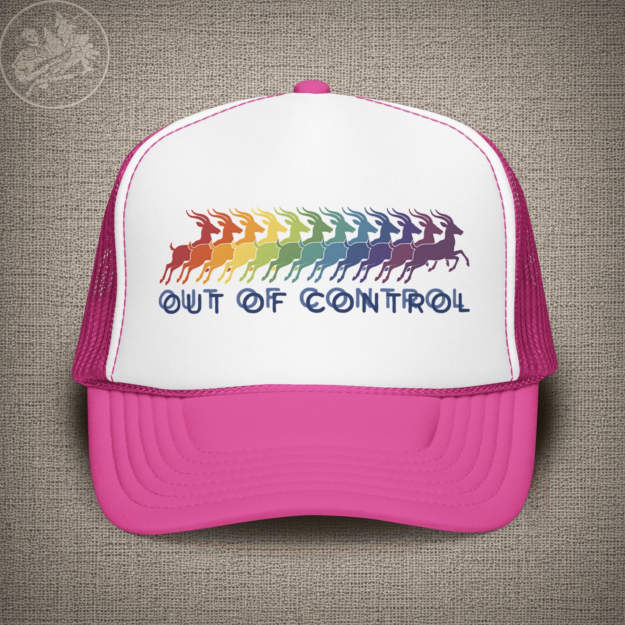 Run Like an Antelope | Phish Inspired Shakedown Lot Style Trucker Hat