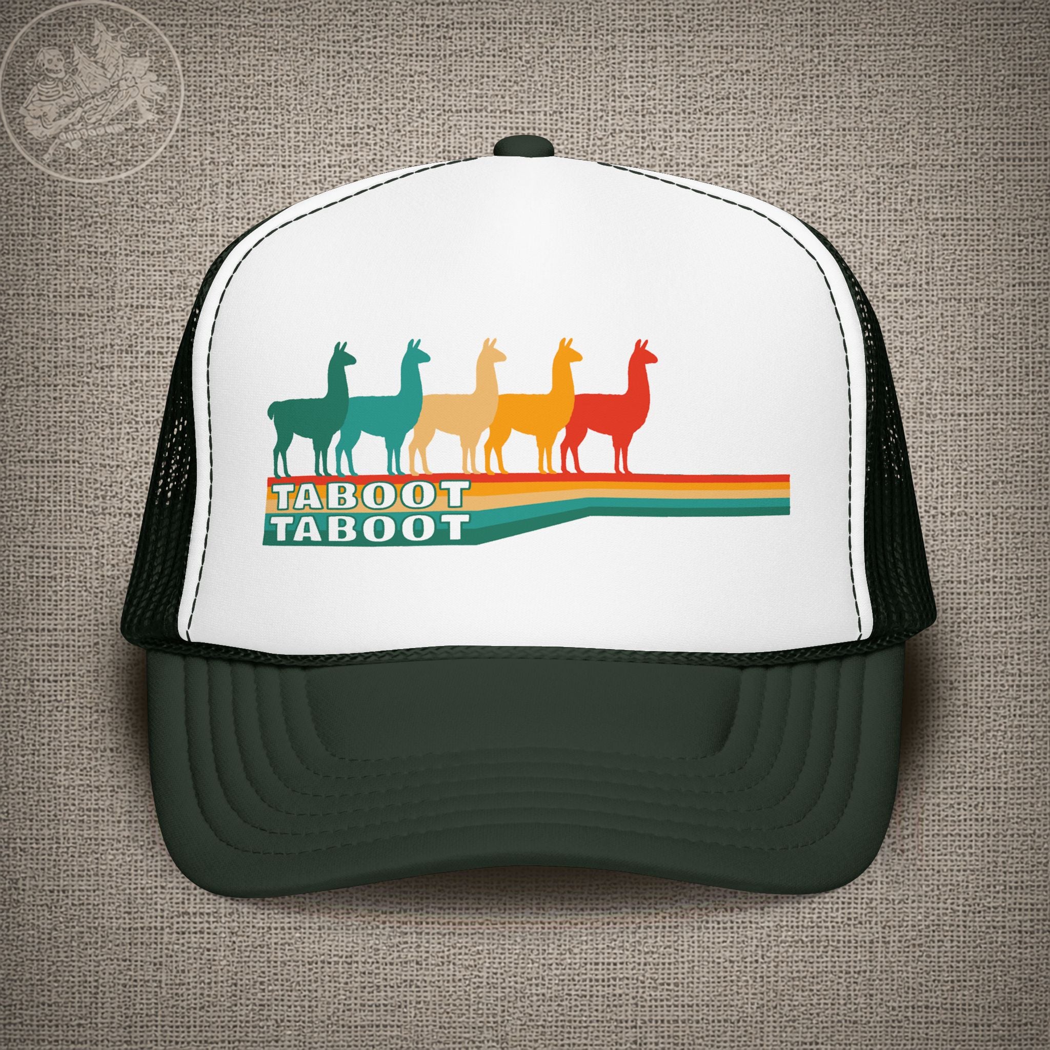 Llama Taboot Taboot | Phish Inspired Shakedown Lot Style Trucker Hat