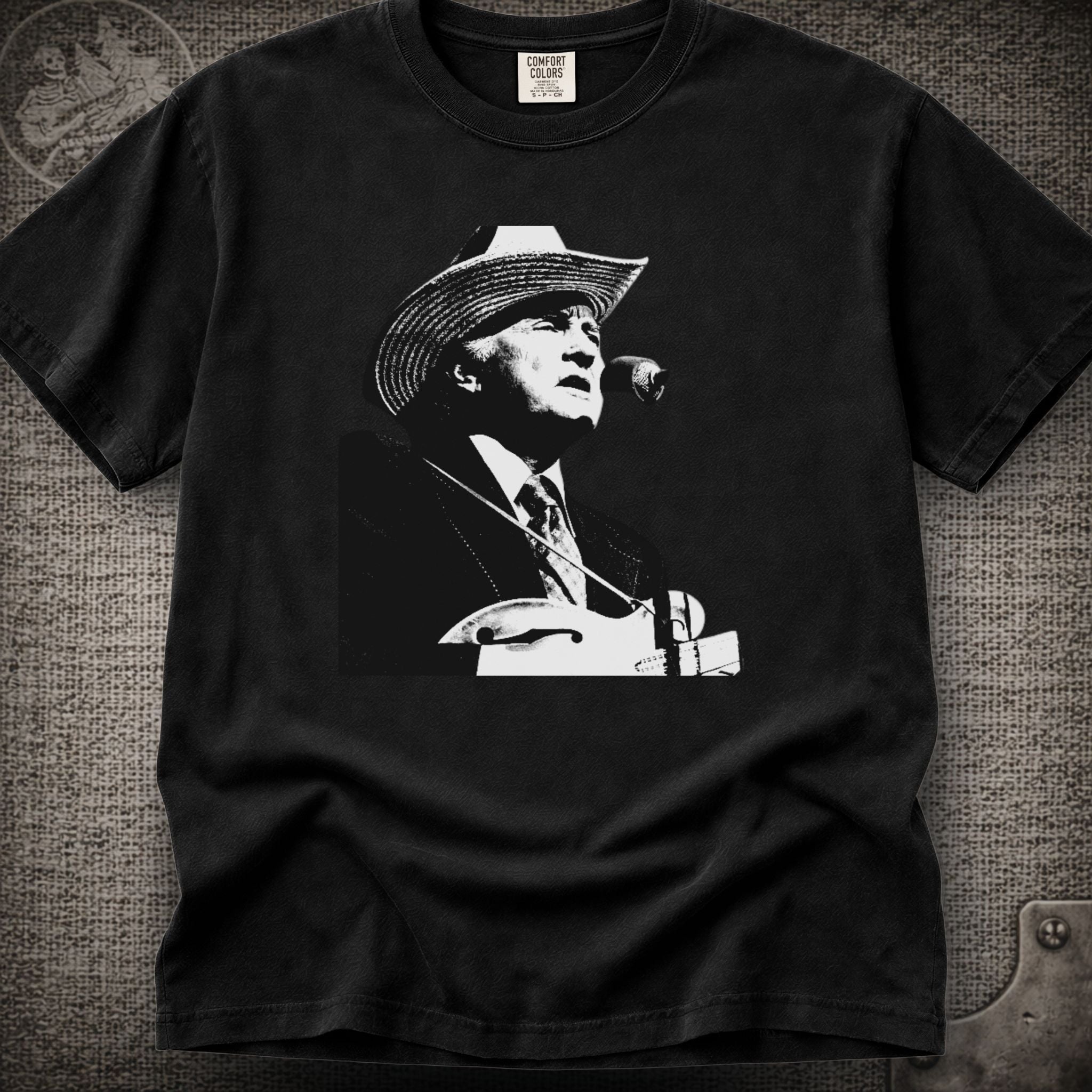Bill Monroe | Father of Bluegrass Shakedown Lot Style T-Shirt