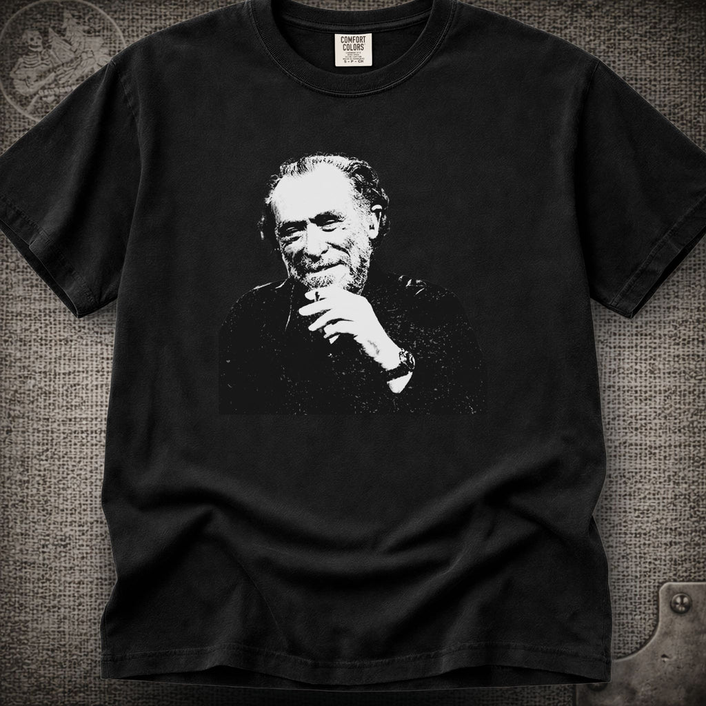 Charles Bukowski | Barfly Poet Shakedown Lot Style T-Shirt