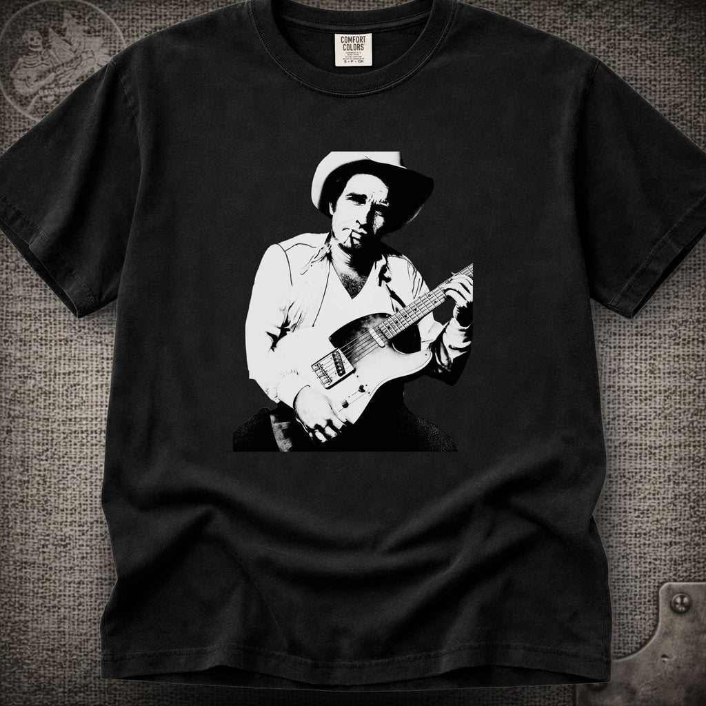Merle Haggard | Outlaw Country Legend Shakedown Lot Style T-Shirt