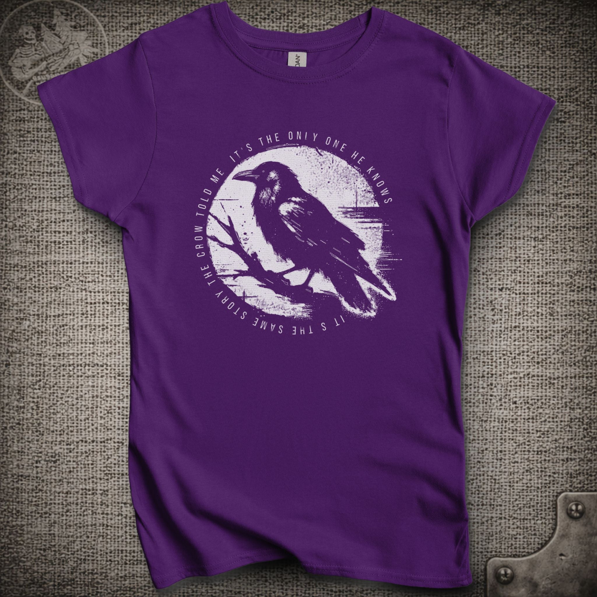 Uncle John's Band | Grateful Dead Crow Told Me | Women's Cut Jerry Garcia Shakedown Lot T-Shirt