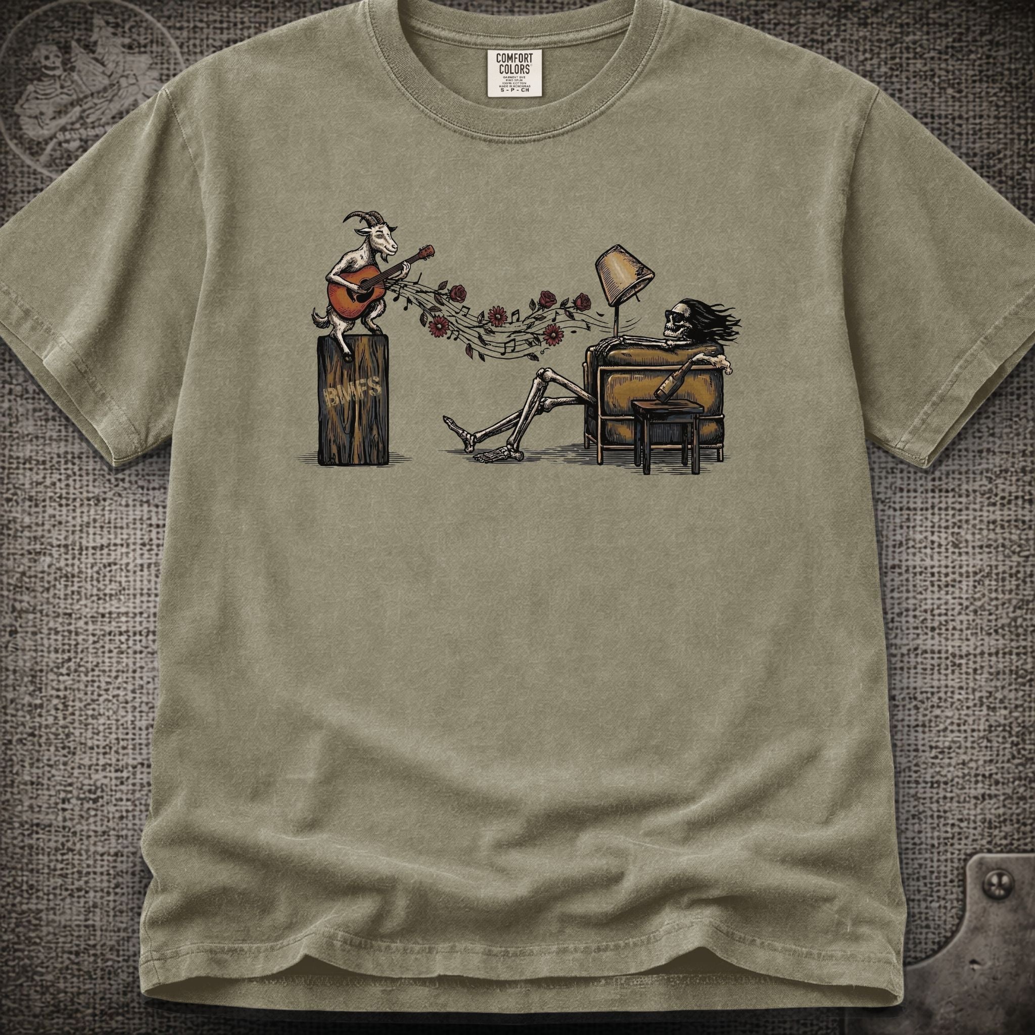 Is It Live or Is It BMFS | Billy Strings and Grateful Dead Mashup Shakedown Lot Style T-Shirt