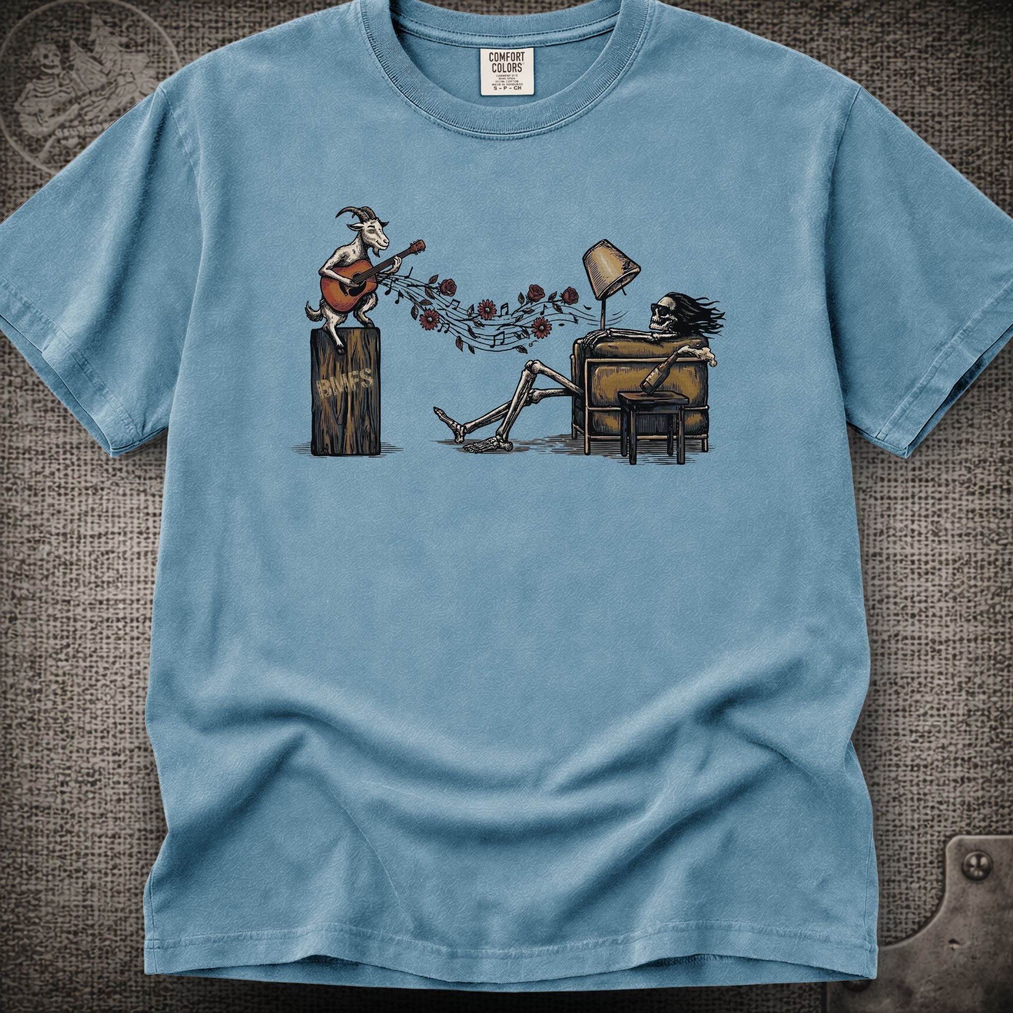 Is It Live or Is It BMFS | Billy Strings and Grateful Dead Mashup Shakedown Lot Style T-Shirt