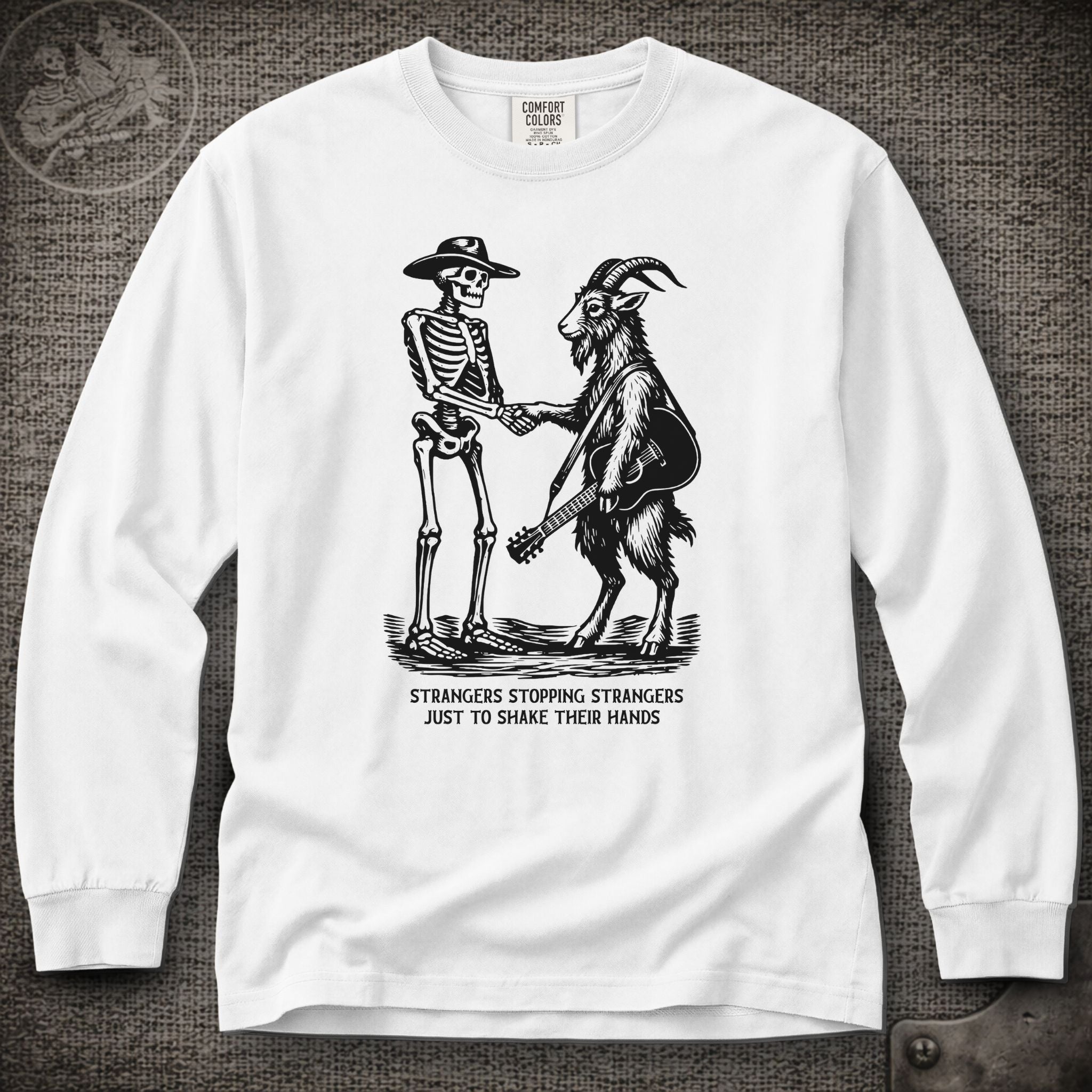 Strangers Stopping Strangers | Grateful Dead and Billy Strings Mashup Long Sleeve Tee