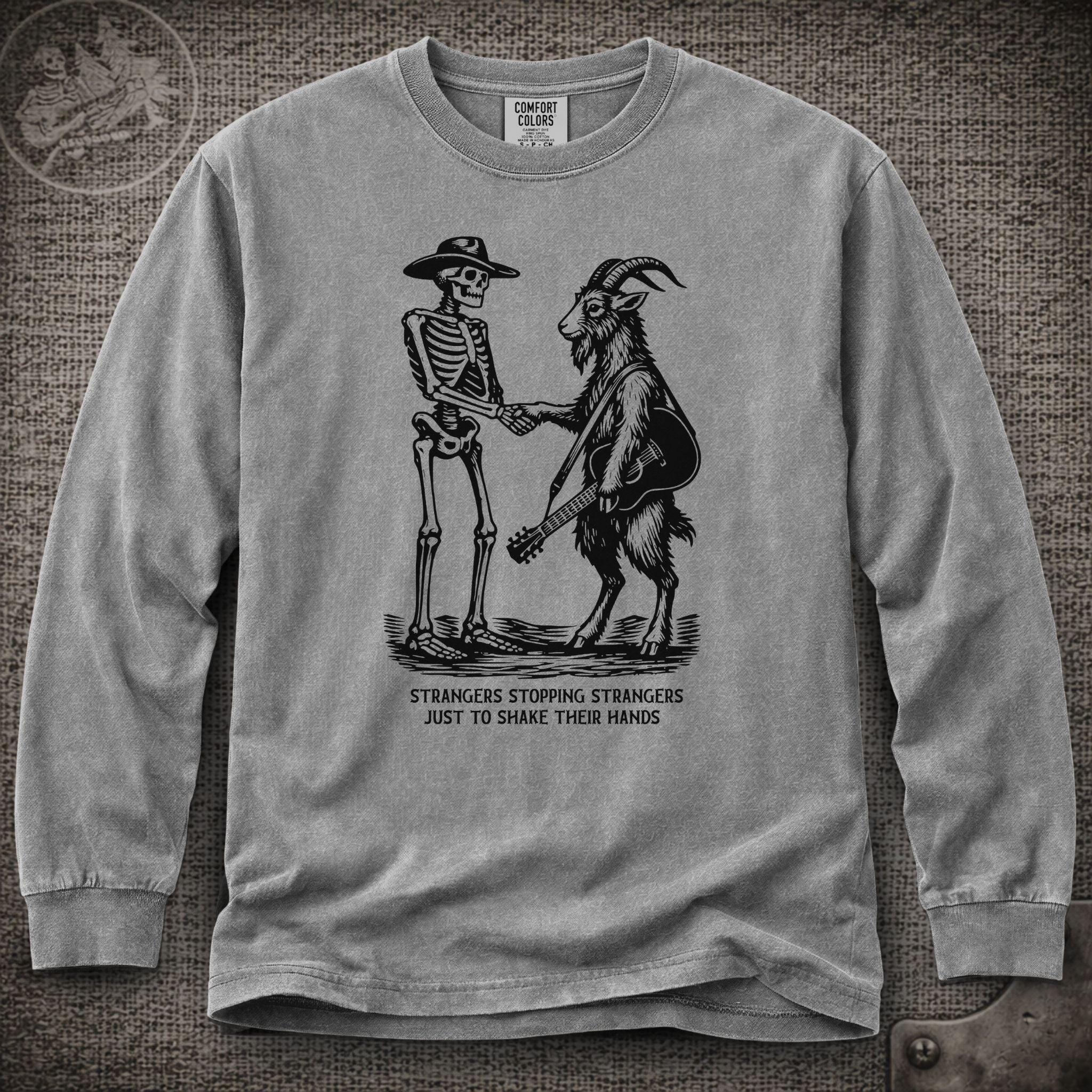 Strangers Stopping Strangers | Grateful Dead and Billy Strings Mashup Long Sleeve Tee