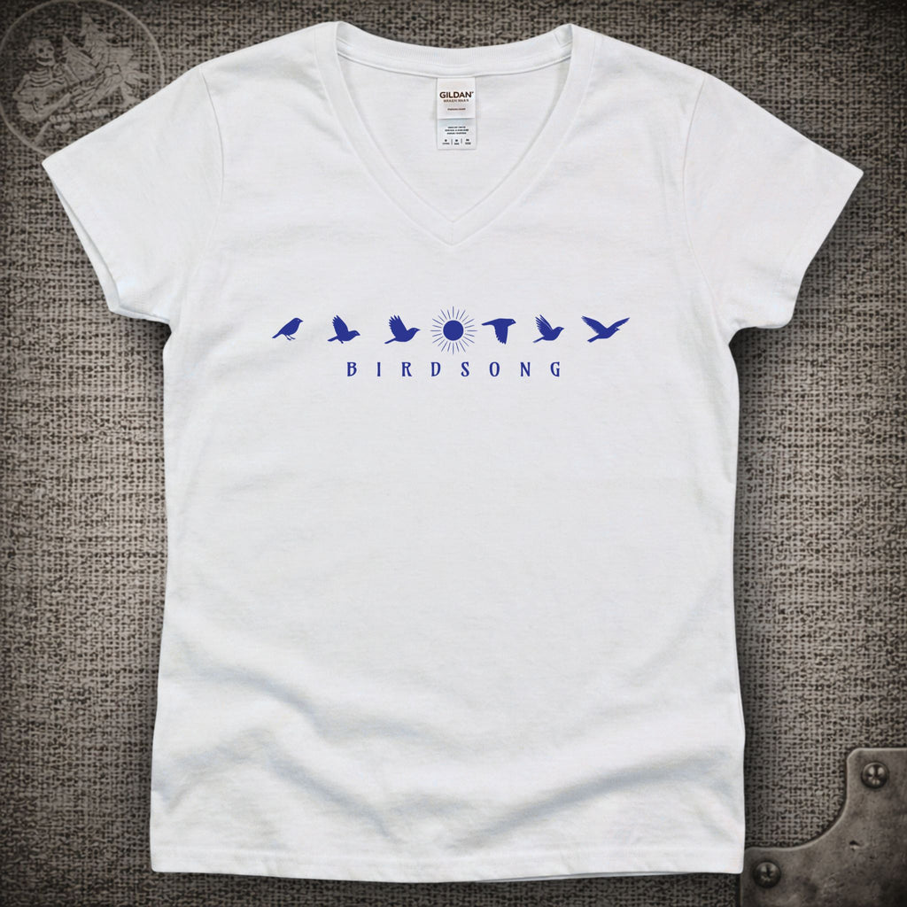 Bird Song Flight  | Grateful Dead Shakedown Lot Style Ladies V-Neck Tee