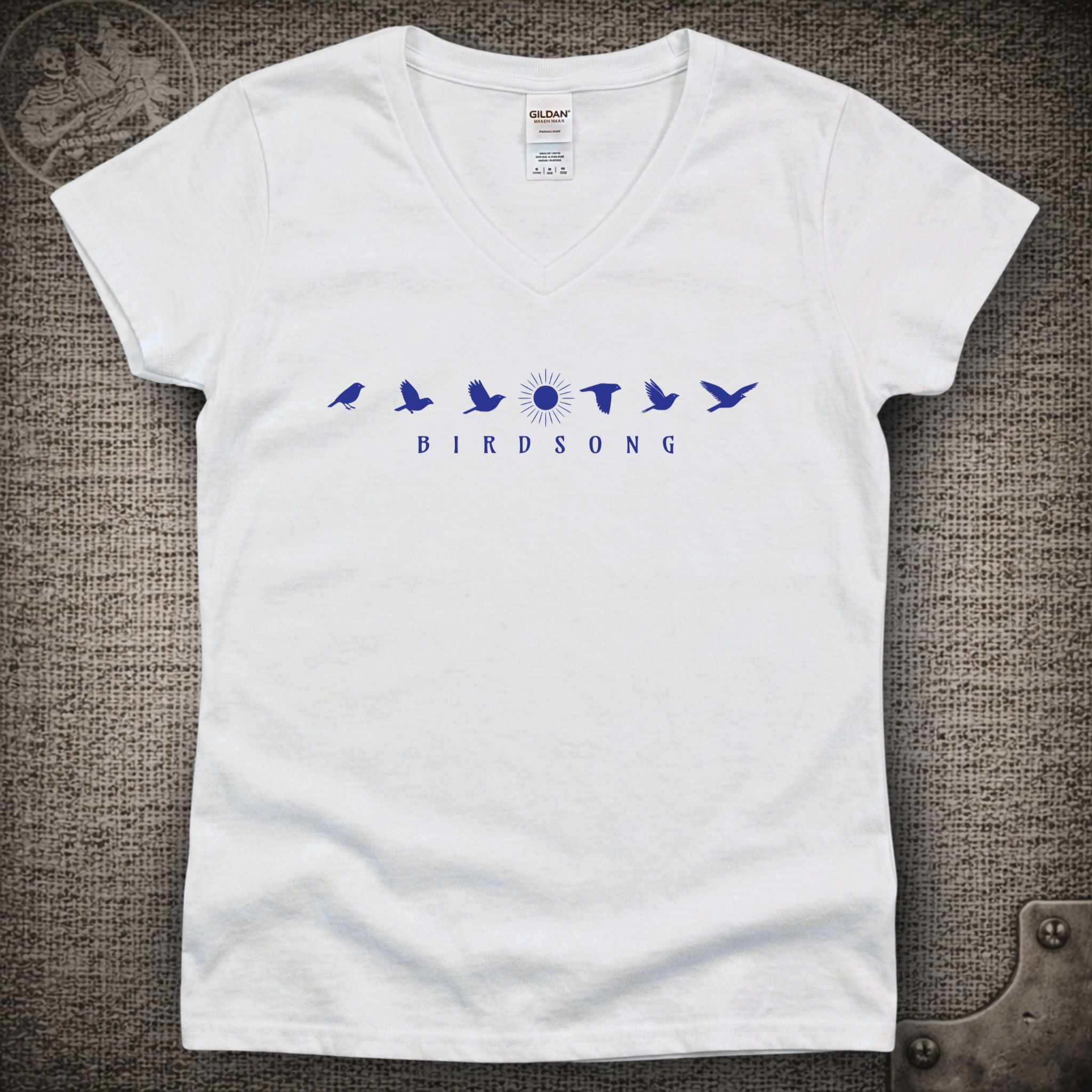 Bird Song Flight  | Grateful Dead Shakedown Lot Style Ladies V-Neck Tee
