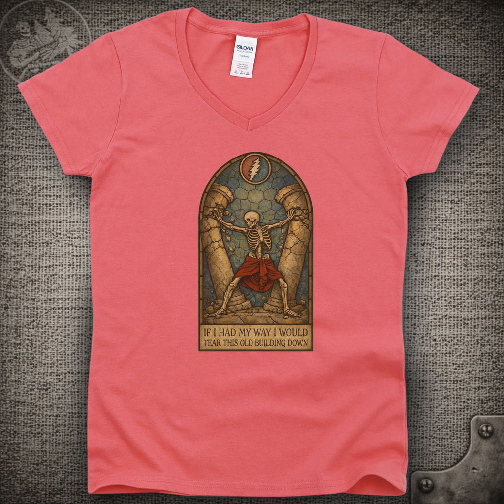Samson and Delilah | Grateful Dead Shakedown Lot Style Ladies V-Neck Tee