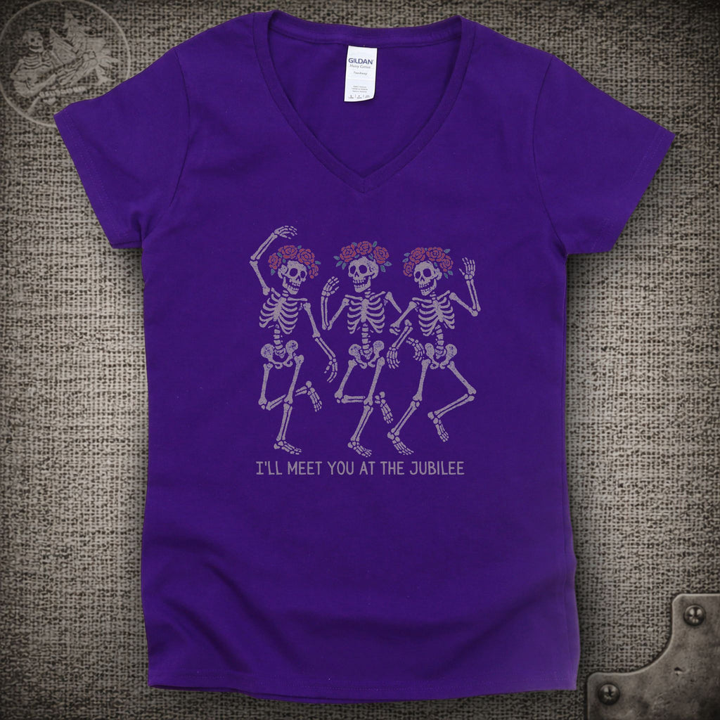 Sugaree | Grateful Dead Shakedown Lot Style Ladies V-Neck Tee