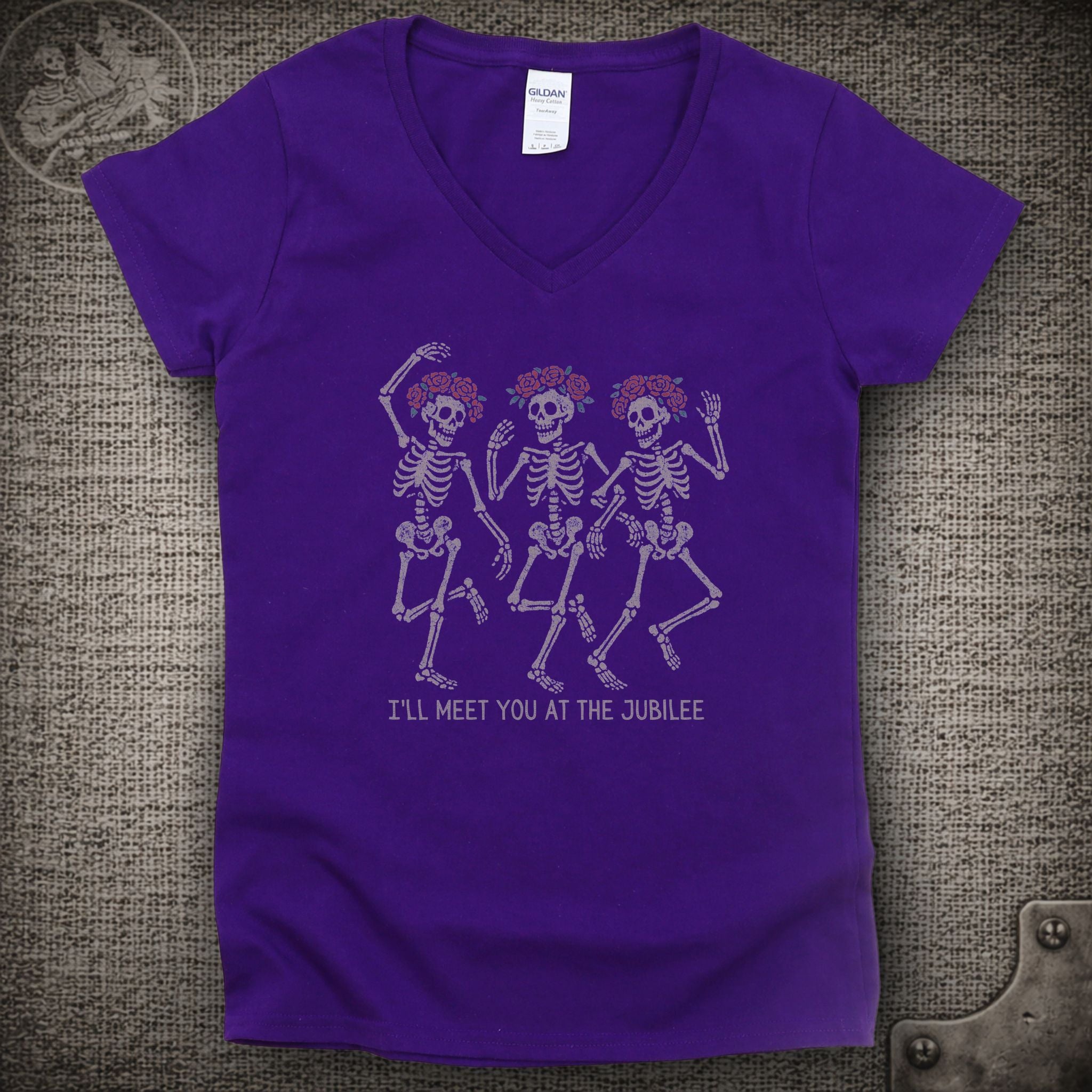 Sugaree | Grateful Dead Shakedown Lot Style Ladies V-Neck Tee