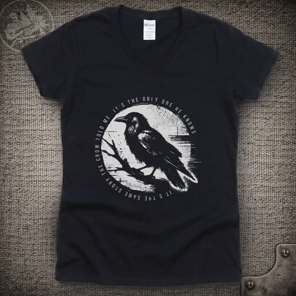Uncle John's Band | Grateful Dead Crow Told Me| Grateful Dead Shakedown Lot Style Ladies V-Neck Tee