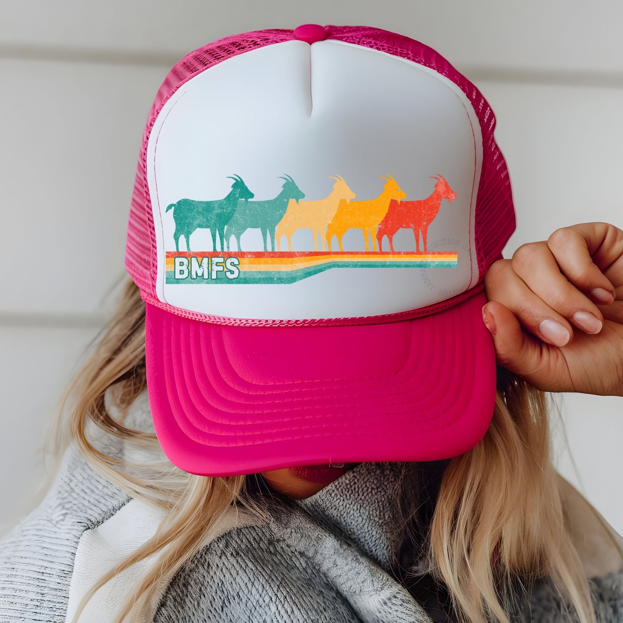 Retro Goats | Billy Strings Inspired Trucker Hat