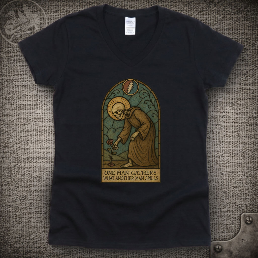 St Stephen | Grateful Dead Shakedown Lot Style Ladies V-Neck Tee