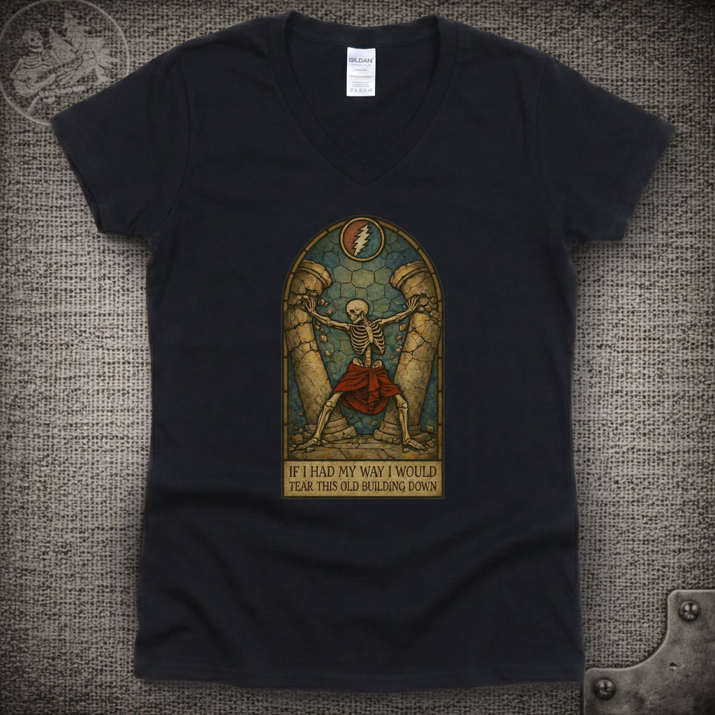 Samson and Delilah | Grateful Dead Shakedown Lot Style Ladies V-Neck Tee