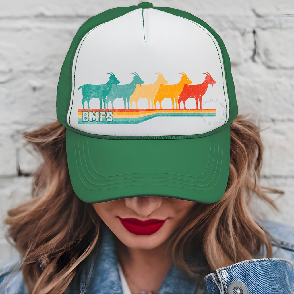 Retro Goats | Billy Strings Inspired Trucker Hat