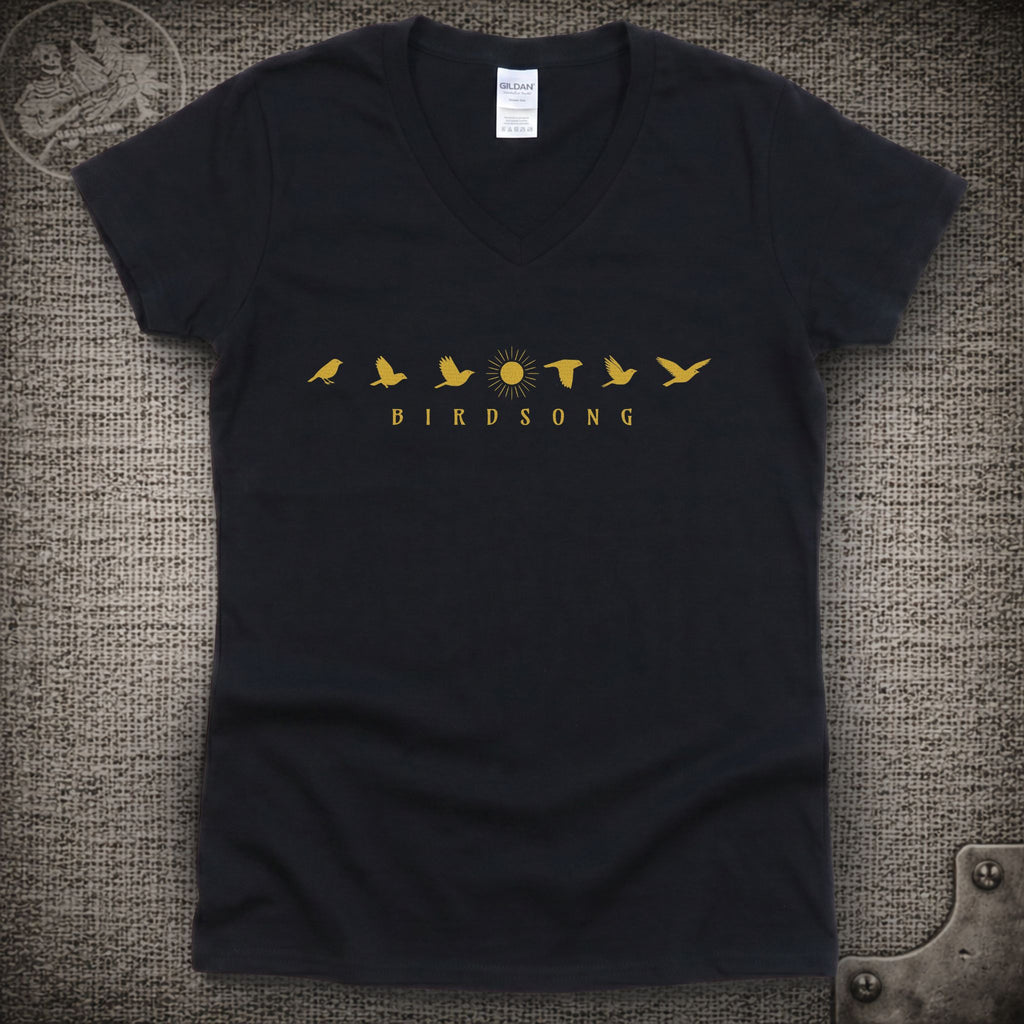 Bird Song Flight  | Grateful Dead Shakedown Lot Style Ladies V-Neck Tee