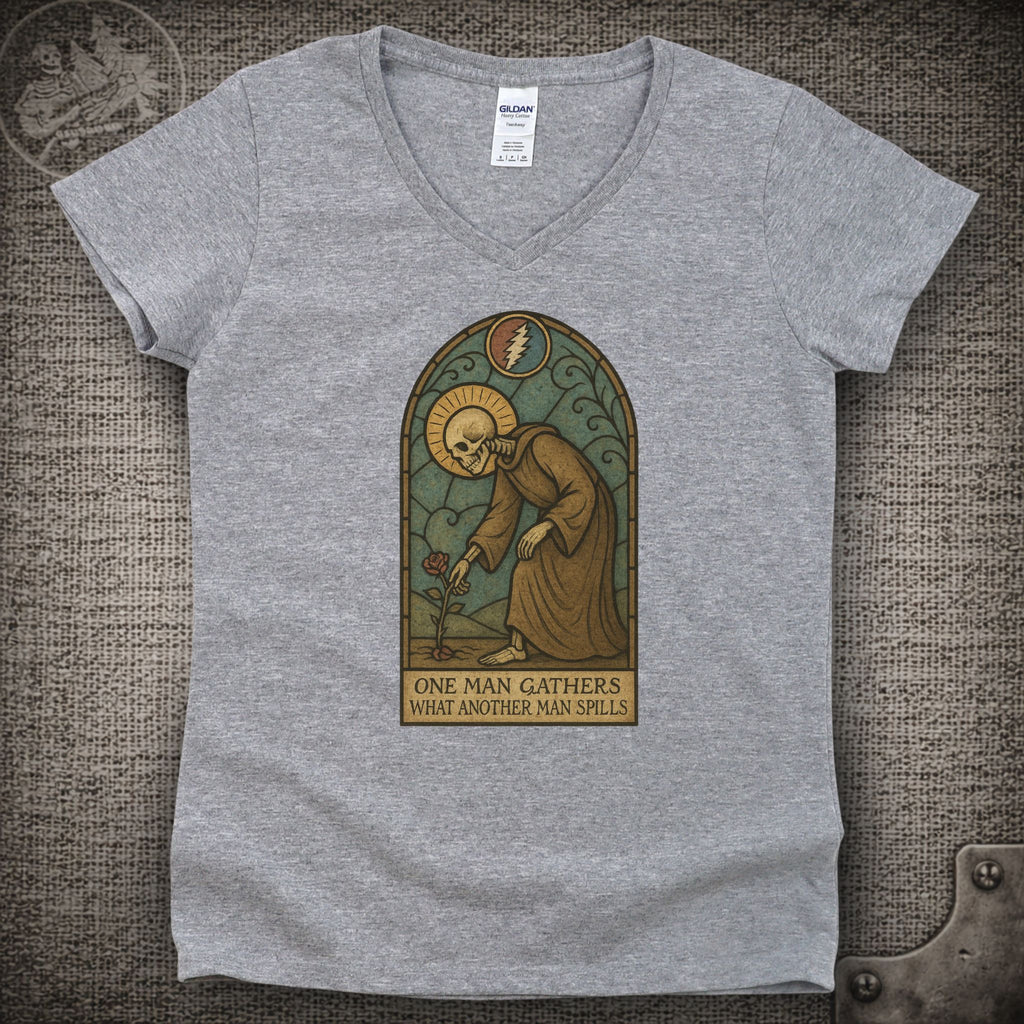 St Stephen | Grateful Dead Shakedown Lot Style Ladies V-Neck Tee