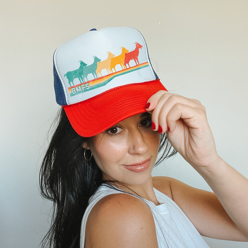 Retro Goats | Billy Strings Inspired Trucker Hat