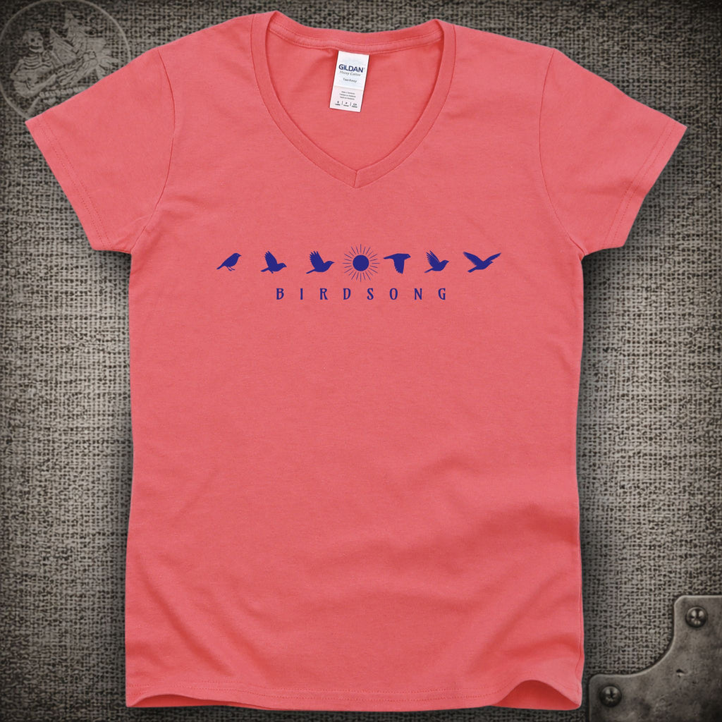 Bird Song Flight  | Grateful Dead Shakedown Lot Style Ladies V-Neck Tee