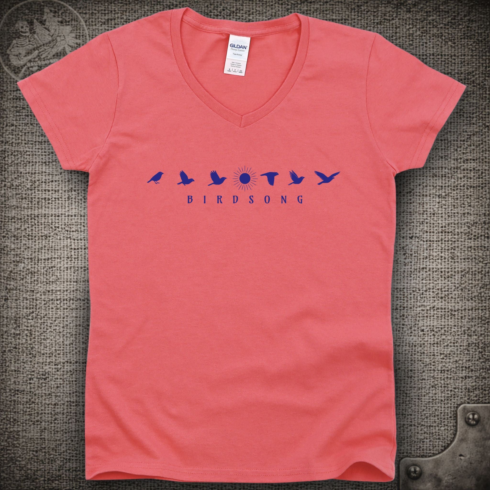 Bird Song Flight  | Grateful Dead Shakedown Lot Style Ladies V-Neck Tee