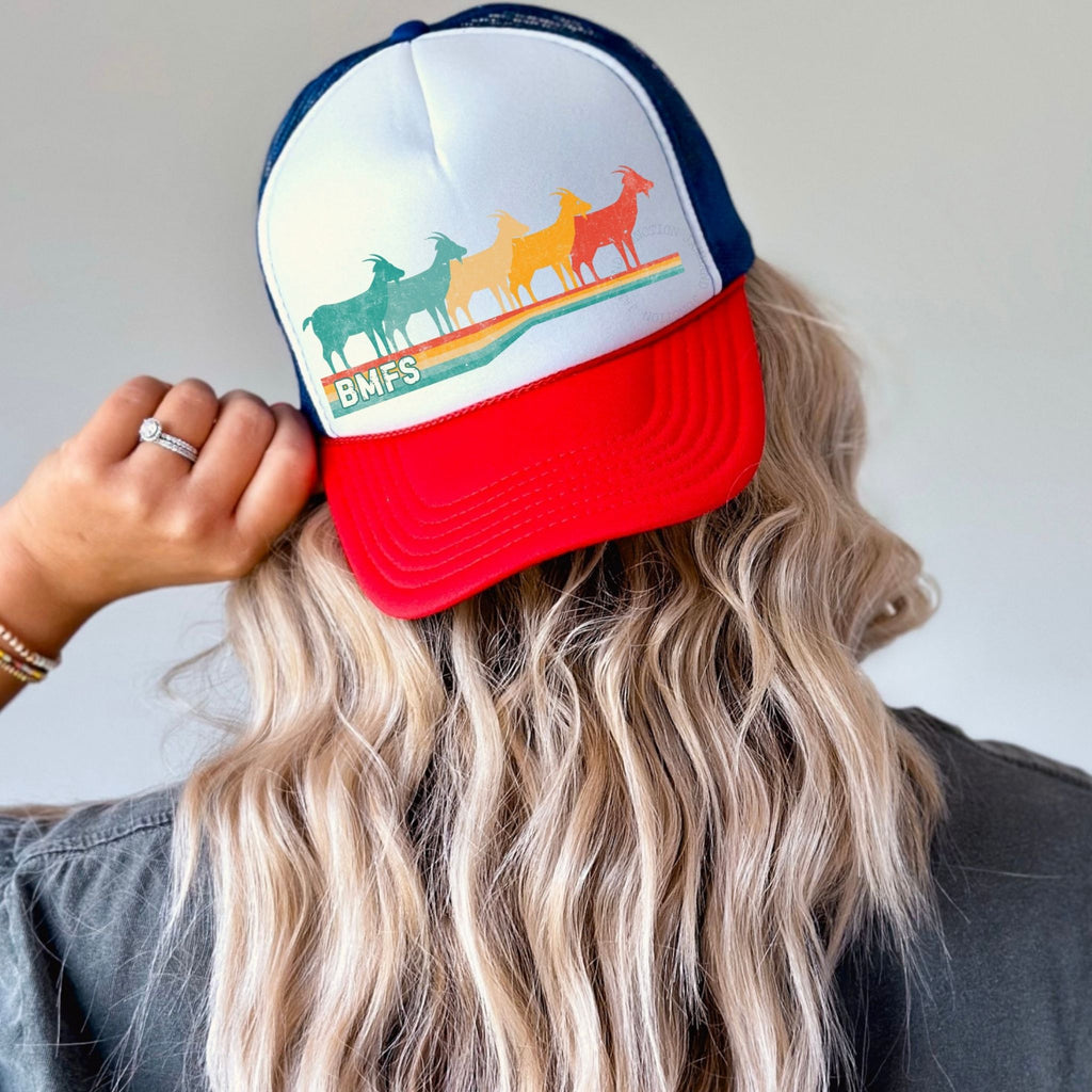 Retro Goats | Billy Strings Inspired Trucker Hat