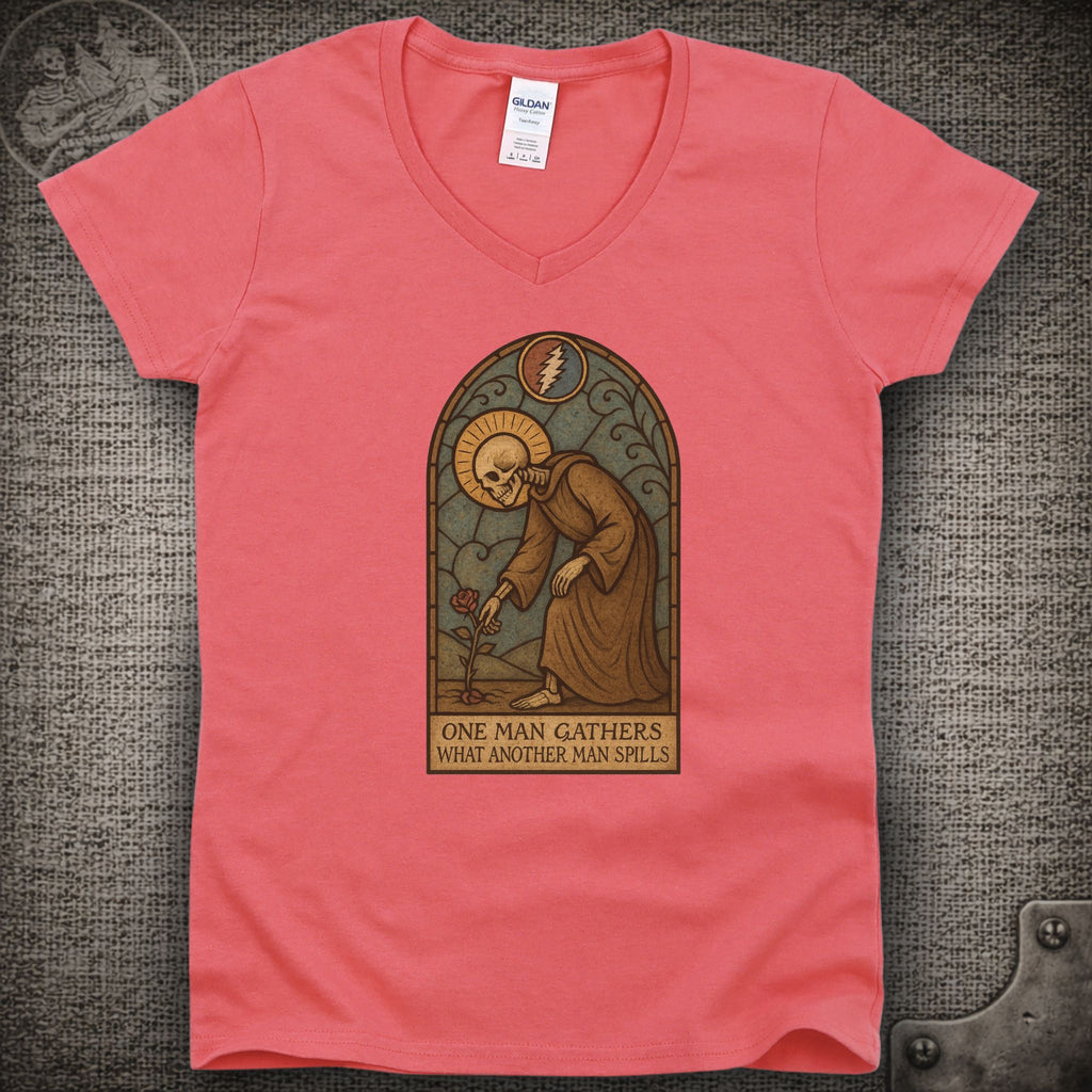 St Stephen | Grateful Dead Shakedown Lot Style Ladies V-Neck Tee