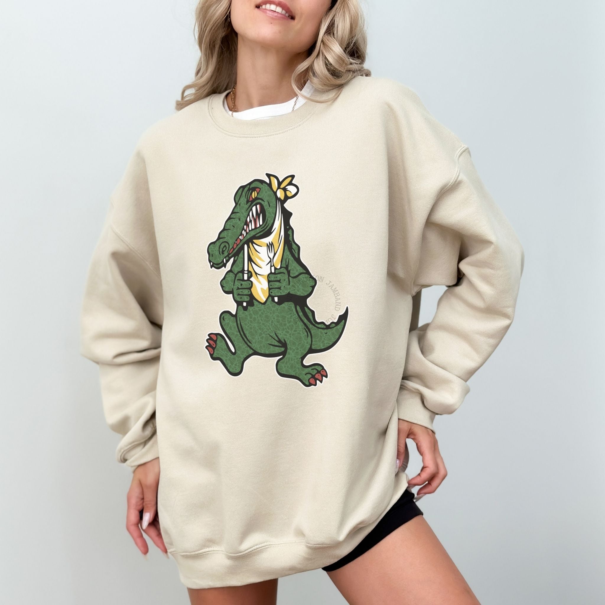 Grateful Dead tribute sweatshirt with Alligator