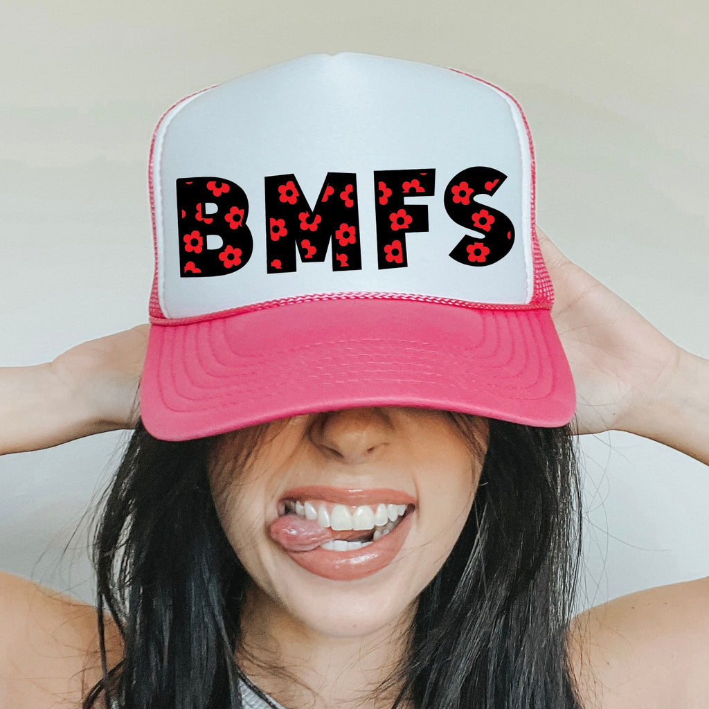 BMFS Red Daisies | Billy Strings Inspired Trucker Hat