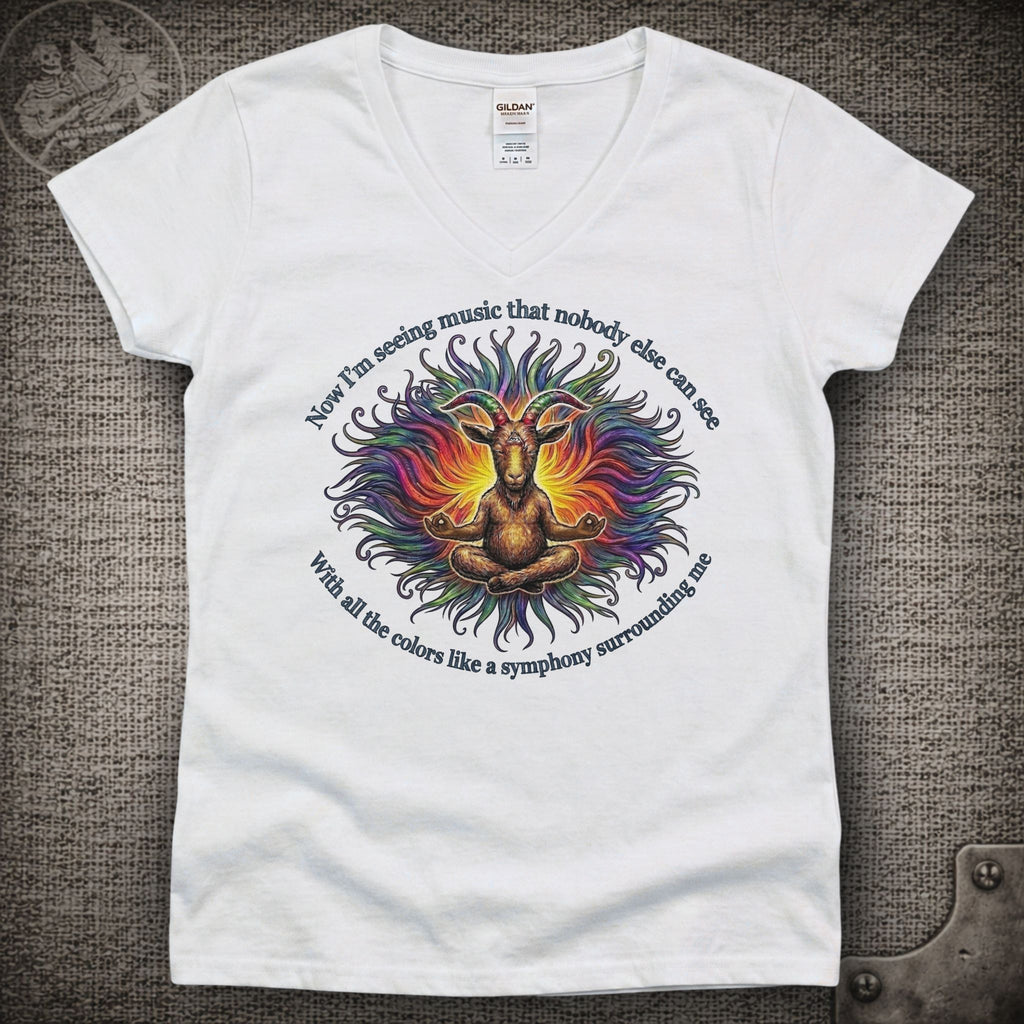 Heartbeat of America | Billy Strings Shakedown Lot Style Ladies V-Neck Tee