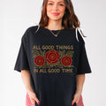Run for the Roses t-shirt with original Shakedown lot style artwork on Comfort Colors 1717