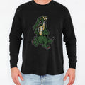 Jerry Garcia  inspired Alligator long sleeved t-shirt