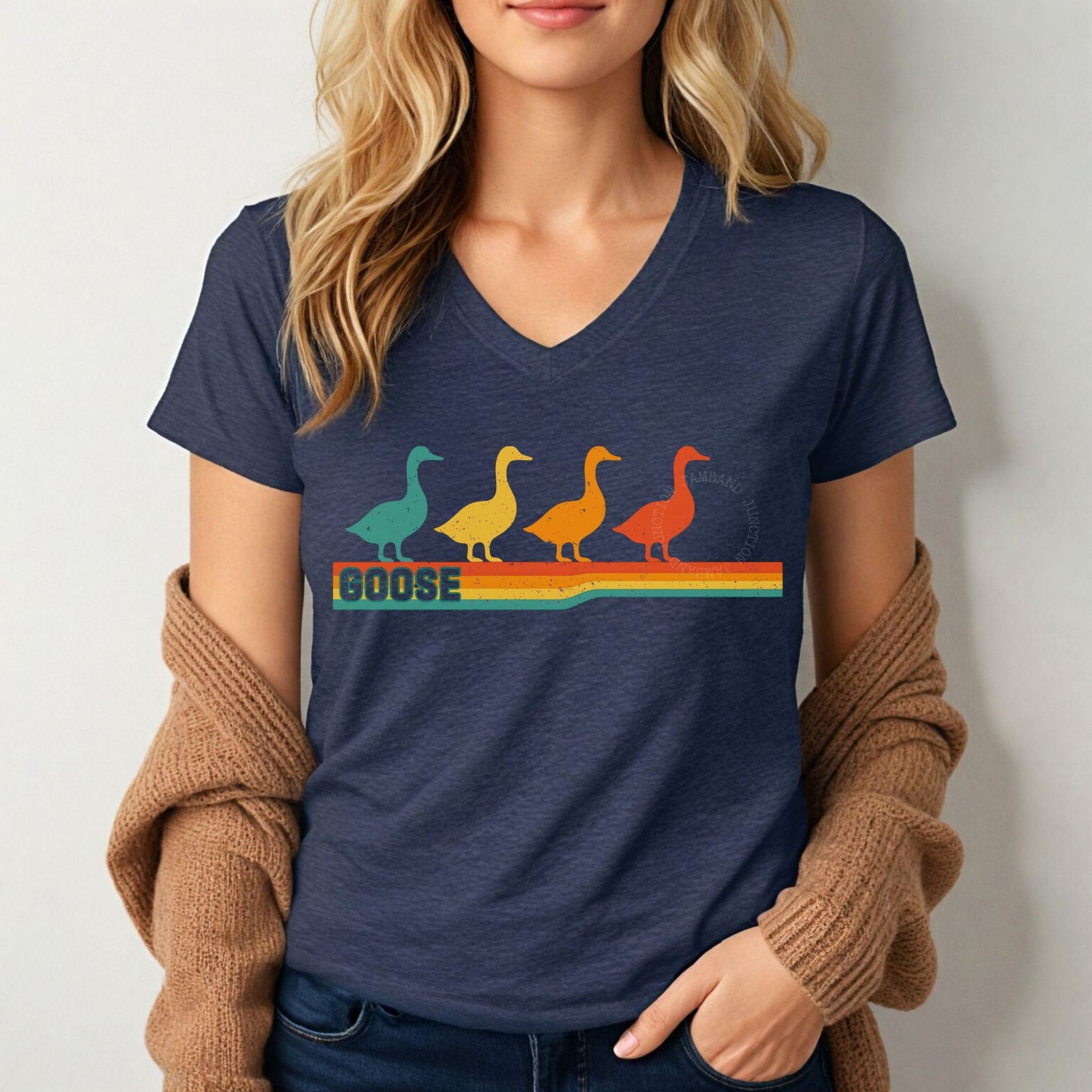 goose  inspired womens tee